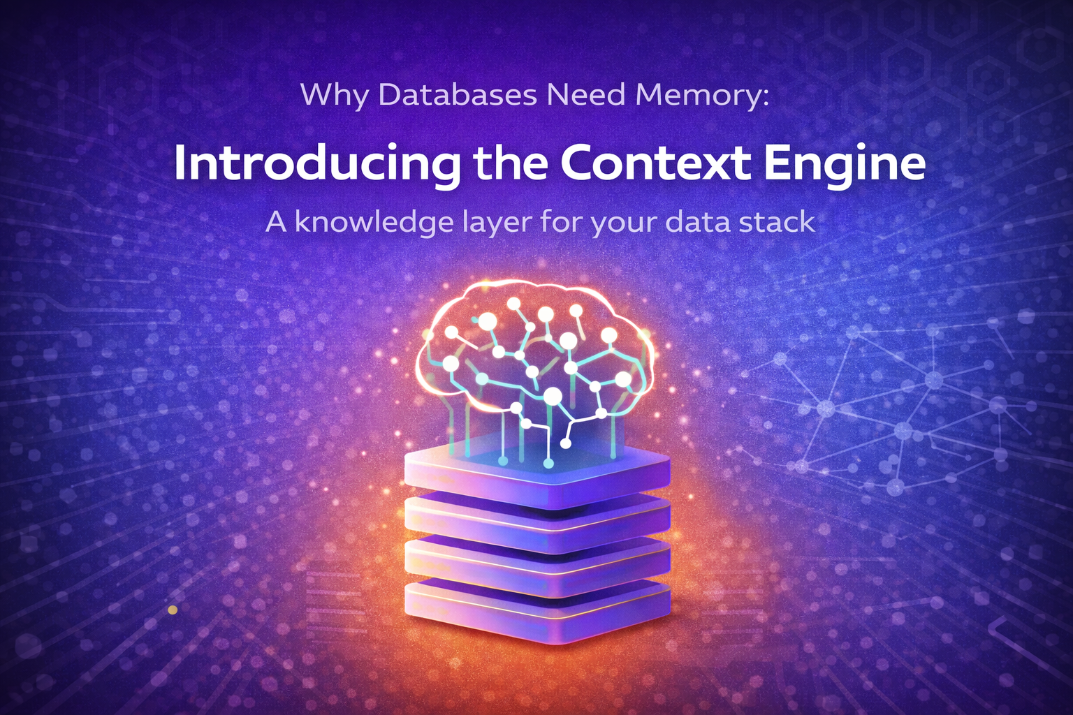 Why Databases Need Memory